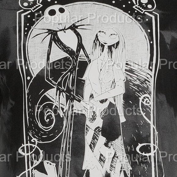 B2G1F! Disney | The Nightmare Before Christmas The Lovers Tarot Card Tee - Picture 4 of 8